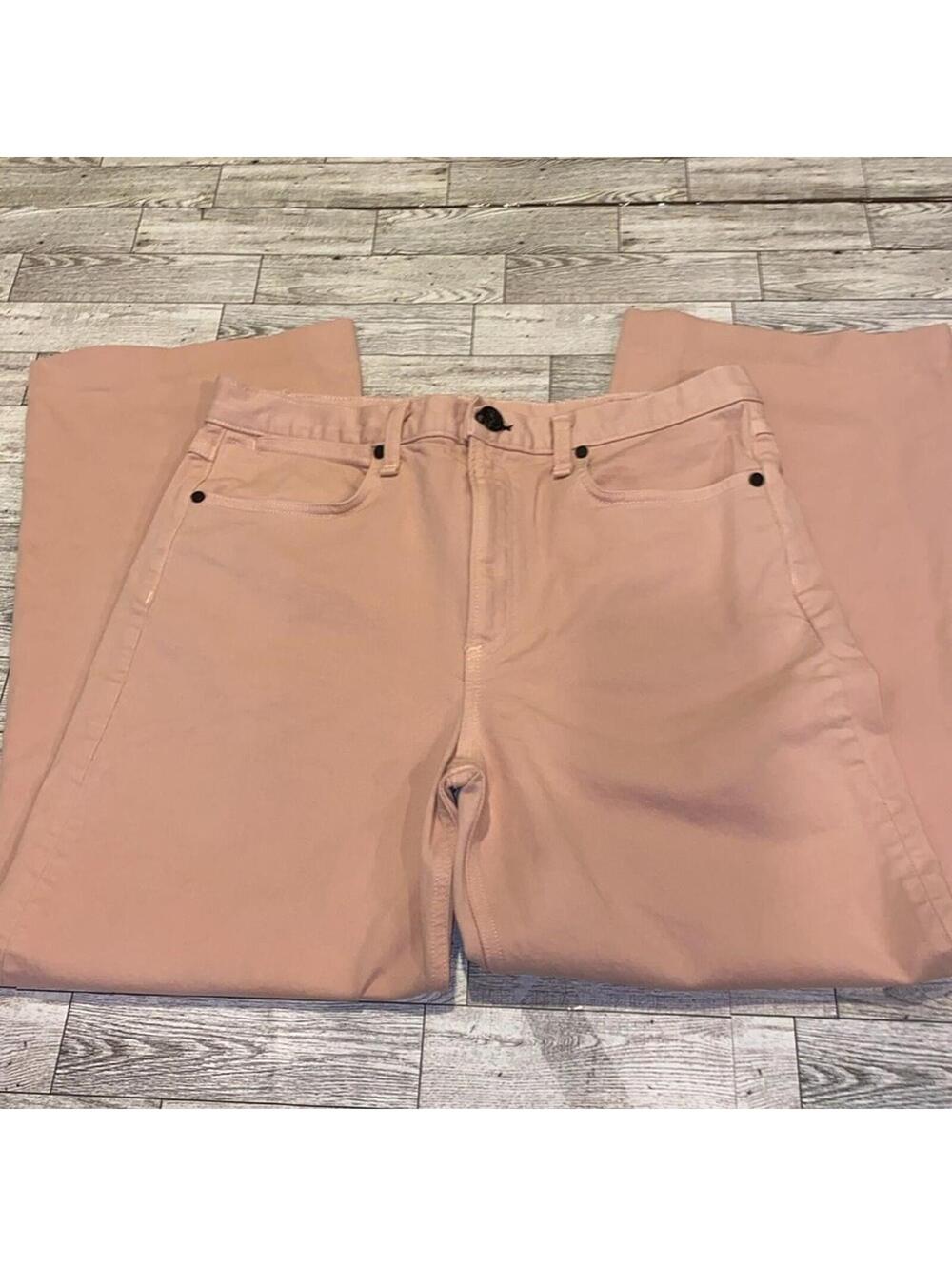 Rag & Bone Justine High Rise Wide Leg Crop Jeans Size 32 Like New - Picture 3 of 9